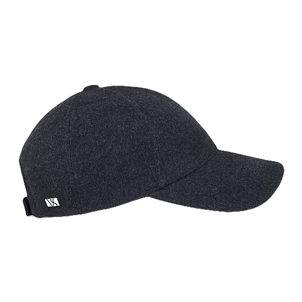 Black flannel cap VARSITY