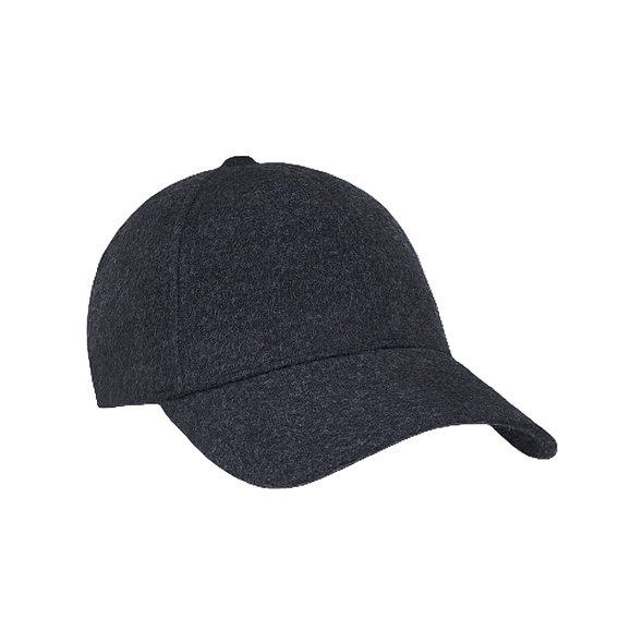 Black flannel cap VARSITY