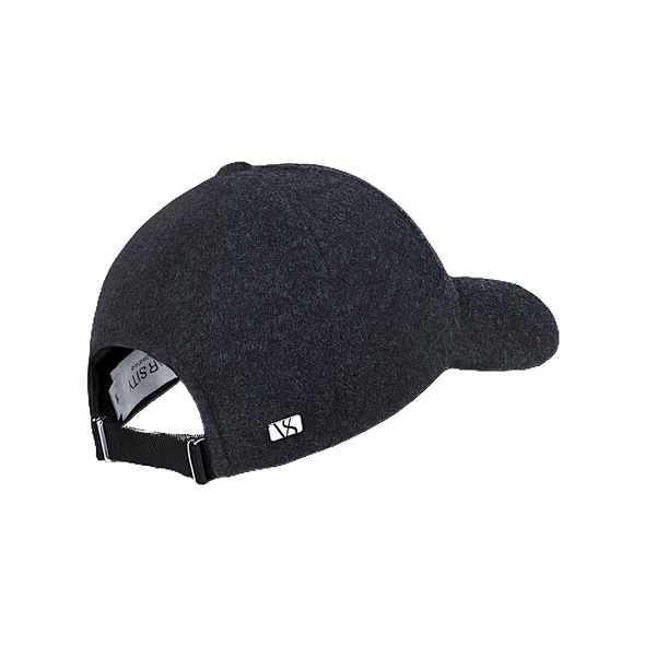 Black flannel cap VARSITY