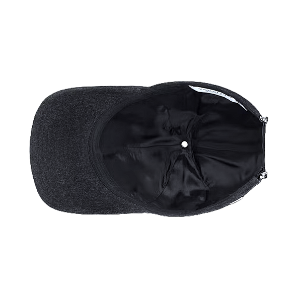 Black flannel cap VARSITY