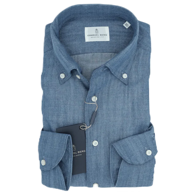 Button-down casual shirt EMANUEL BERG