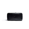 Voyager bag LUNDI Remington grey canvas and black leather