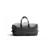Voyager bag LUNDI Remington grey canvas and black leather
