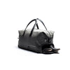 Voyager bag LUNDI Remington grey canvas and black leather
