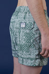 Green "Bandanna pattern" swimwear FEDELI