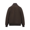 Dark Brown Suede Bomber SANNINO