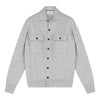 Light grey buttoned cardigan MAURO OTTAVIANI