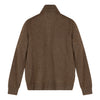 Brown zipped cardigan MAURO OTTAVIANI