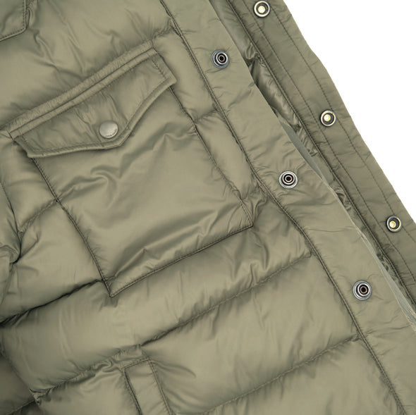 Khaki green Bomber JACOB COHEN