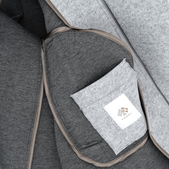 Light grey duffle coat FRADI