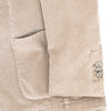 Light beige "corduroy" sport Jacket SANTANIELLO