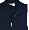 Navy blue half zip sweater AB KOST