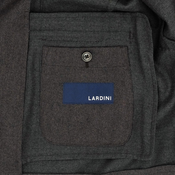 Brown flanel casual suit LARDINI