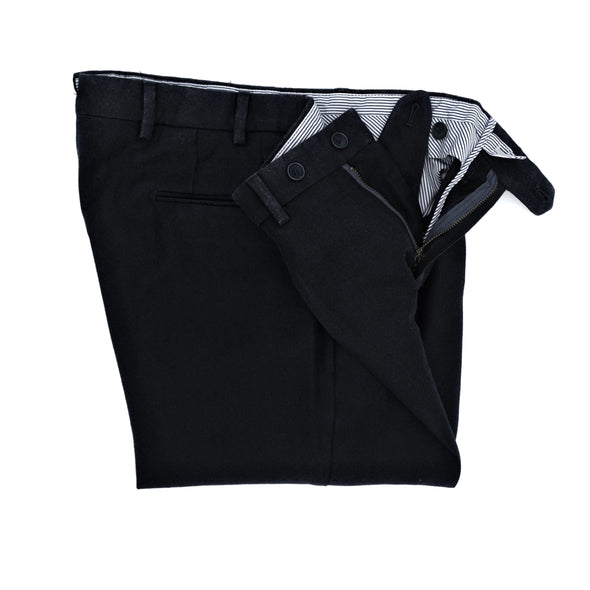 Dark blue wool casual suit SANTANIELLO
