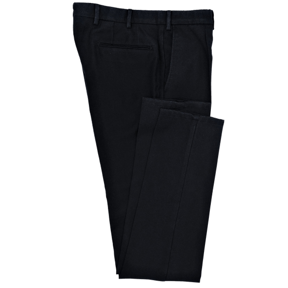 Dark blue wool casual suit SANTANIELLO