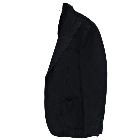 Dark blue wool casual suit SANTANIELLO