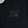 Dark blue wool casual suit SANTANIELLO