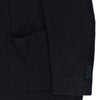 Dark blue wool casual suit SANTANIELLO