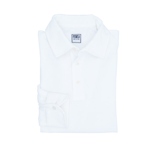 White polo FEDELI