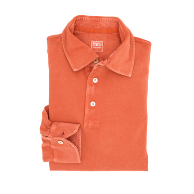 Orange polo FEDELI