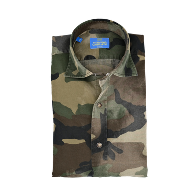 Camo casual shirt ALESSANDRO GHERARDI