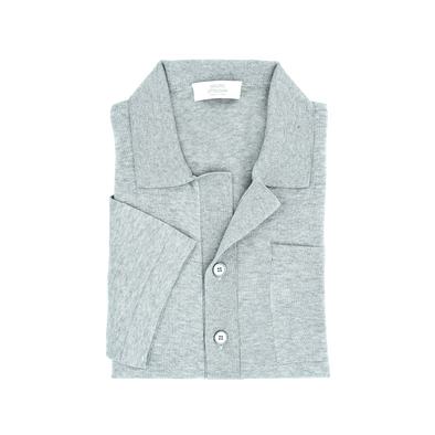 Light grey polo shirt MAURO OTTAVIANI