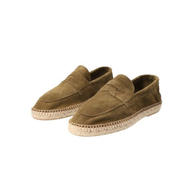 Khaki suede espadrilles LAGOA