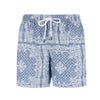 Steel blue "Bandanna pattern" swimwear FEDELI