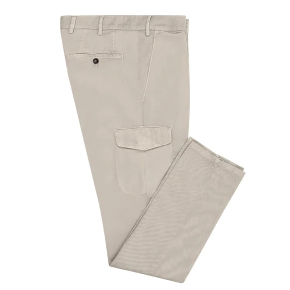 Light grey cargo chino FRADI