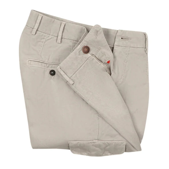 Light grey cargo chino FRADI