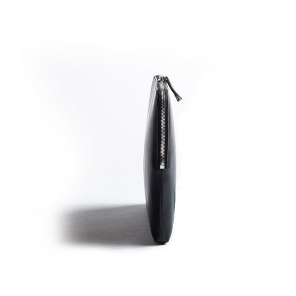 Laptop sleeve LUNDI Sandro black leather