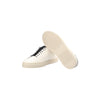 White and dark blue leather sneakers STURLINI