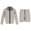 Light grey and blue contrast Jogging WAHTS