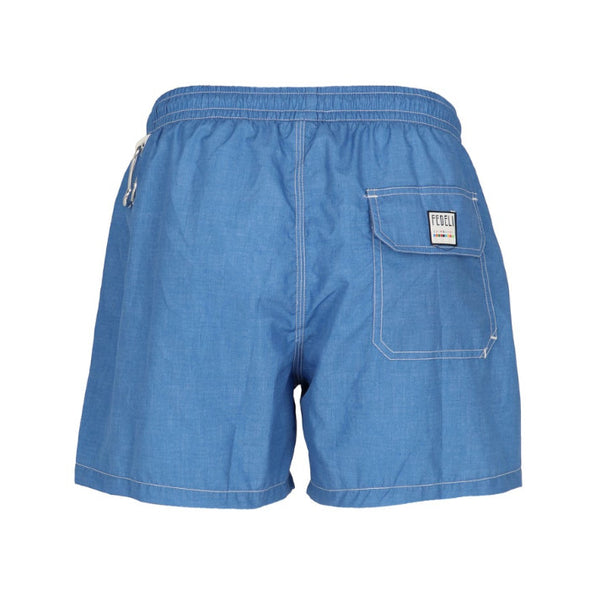 Mid blue swimwear FEDELI