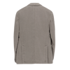 Mid grey "moleskin" sport jacket SANTANIELLO