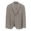 Mid grey "moleskin" sport jacket SANTANIELLO