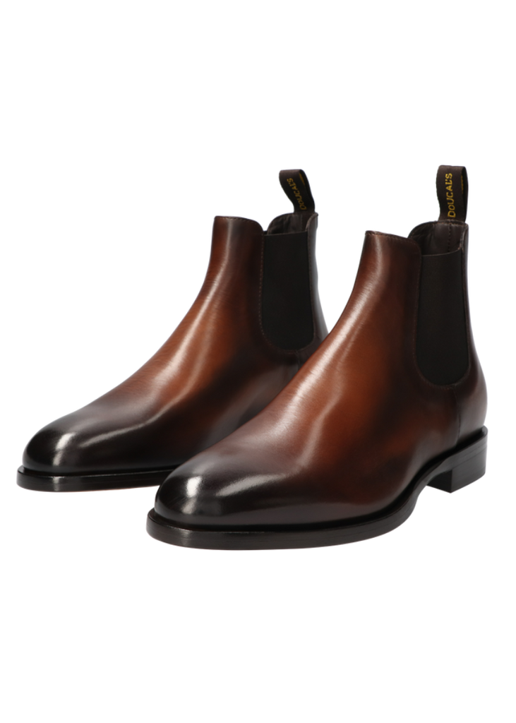 Classic brown chelsea boots DOUCAL display picture 1