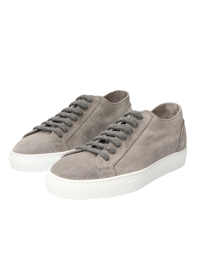 Light grey suede sneakers DOUCAL'S
