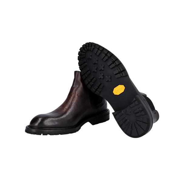 Dark brown chelsea boots ALEXANDER HOTTO