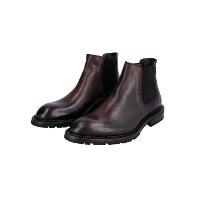 Dark brown chelsea boots ALEXANDER HOTTO