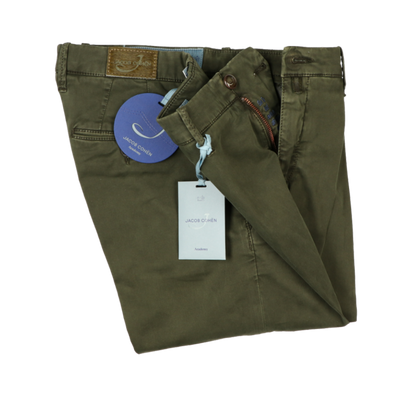 Dark khaki Chino Bobby JACOB COHEN 1604/750