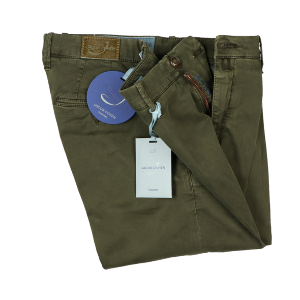 Dark khaki Chino Bobby JACOB COHEN 1604/750