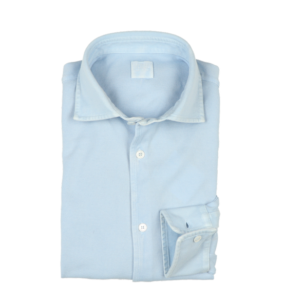 Sky blue polo casual shirt FEDELI