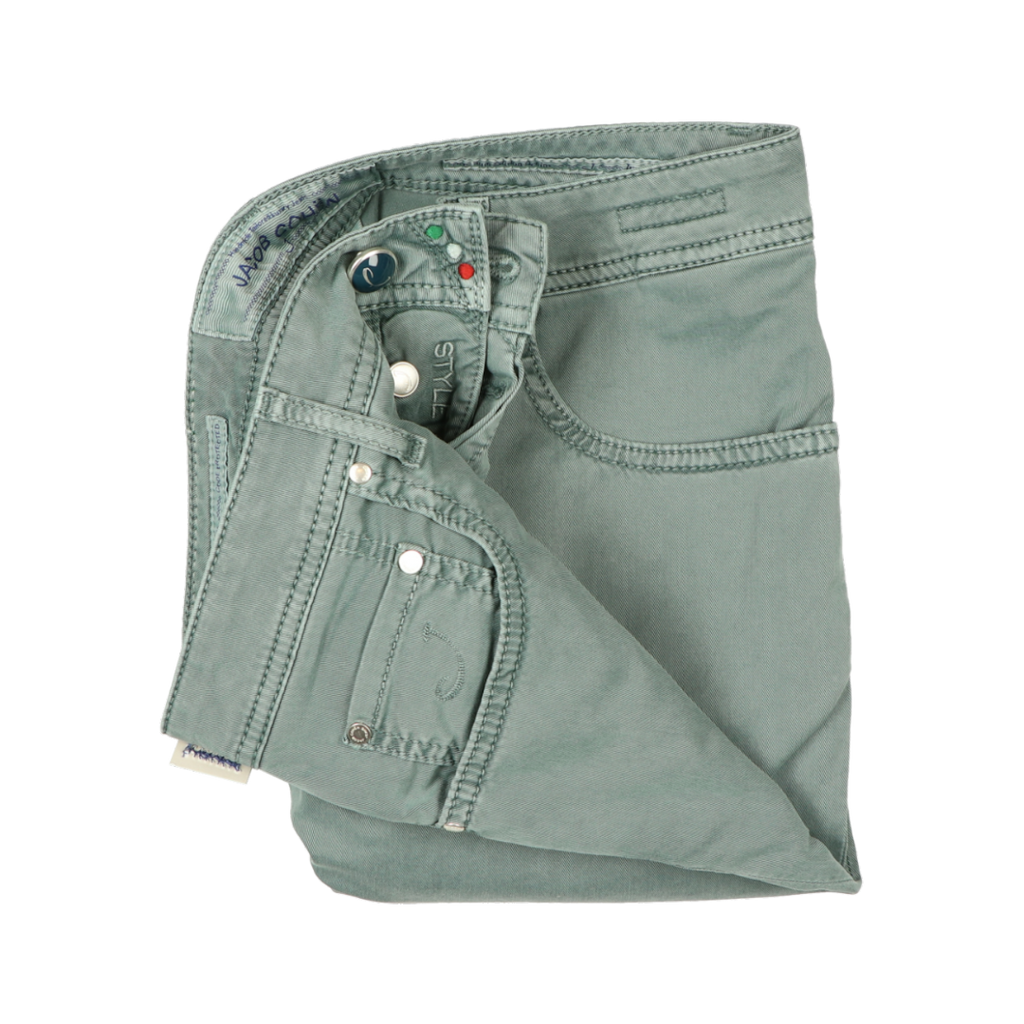 J688 Jeans water green JACOB COHEN 1831/733 – Sartorial Corner