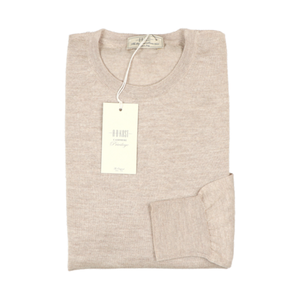 Sand round neck sweater AB KOST