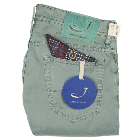 J688 Jeans water green JACOB COHEN 1831/733