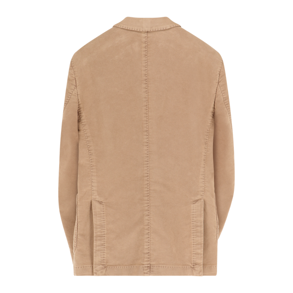 Beige "moleskin" sport Jacket SANTANIELLO