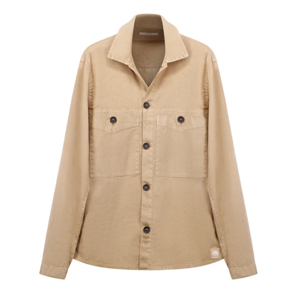 Beige "overshirt" sport jacket FRADI