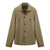 Military green "overshirt" sport jacket FRADI