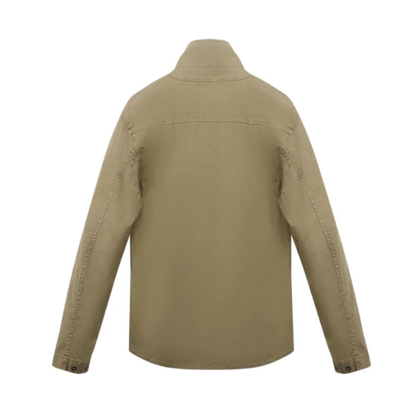 Military green "overshirt" sport jacket FRADI